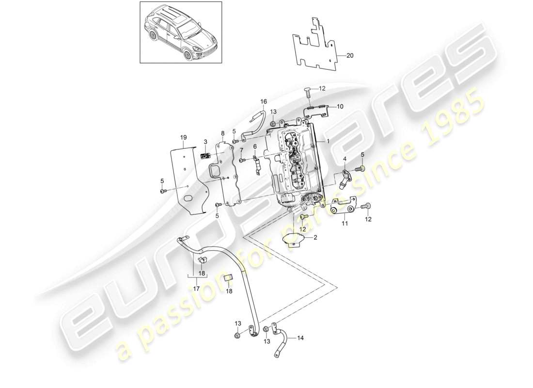 teilediagramm mit der teilenummer 95860807002