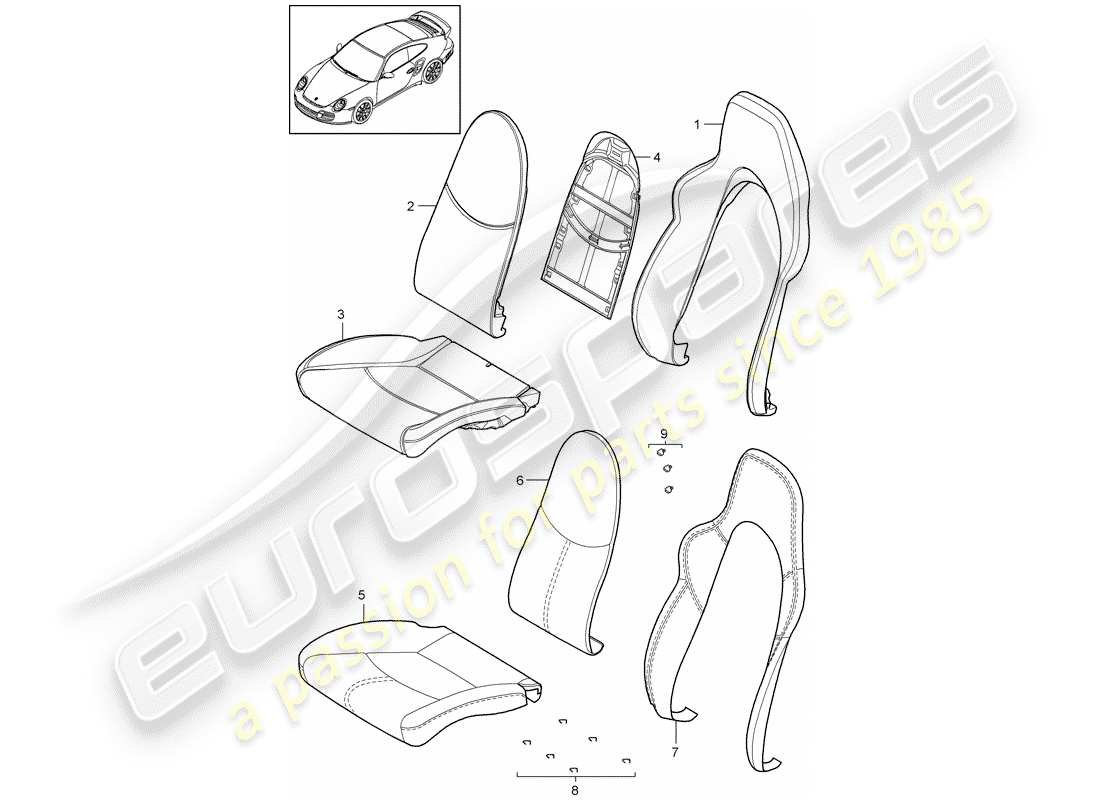 teilediagramm mit der teilenummer 99752115108