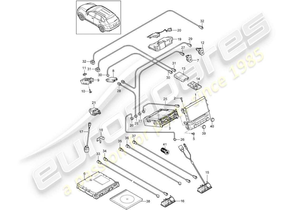 teilediagramm mit der teilenummer 95897108604