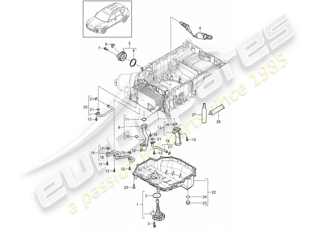 teilediagramm mit der teilenummer 94610703350