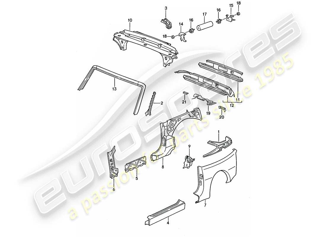 teilediagramm mit der teilenummer 94150244310