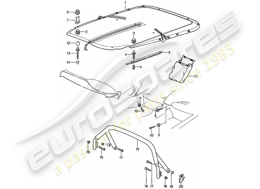 teilediagramm mit der teilenummer 99959183517