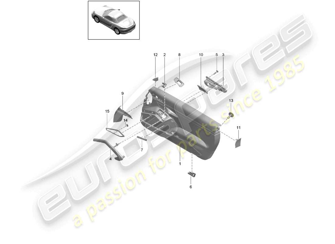 teilediagramm mit der teilenummer 991555203m4dsp