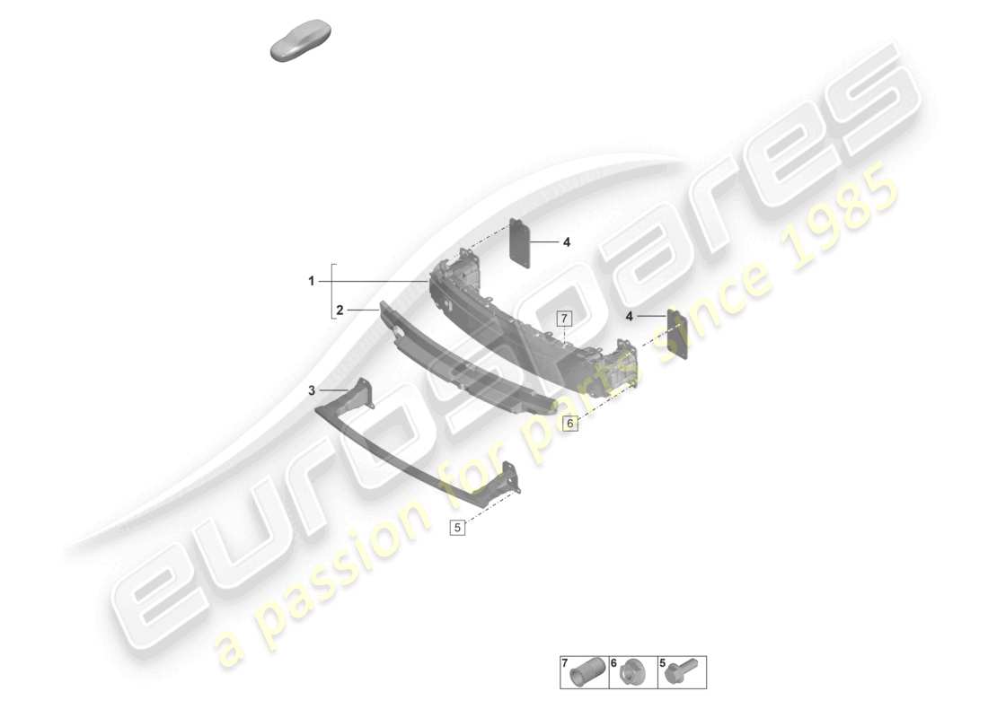 teilediagramm mit der teilenummer 992807108j