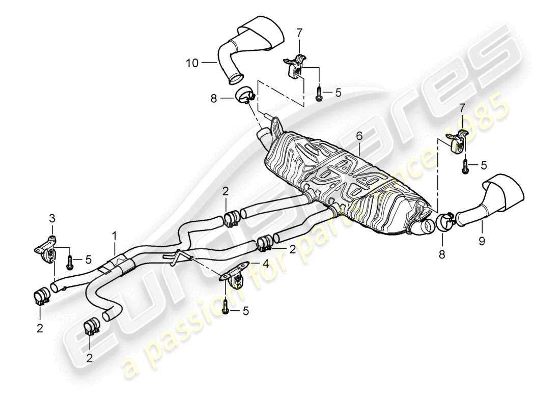 teilediagramm mit der teilenummer 95511122012