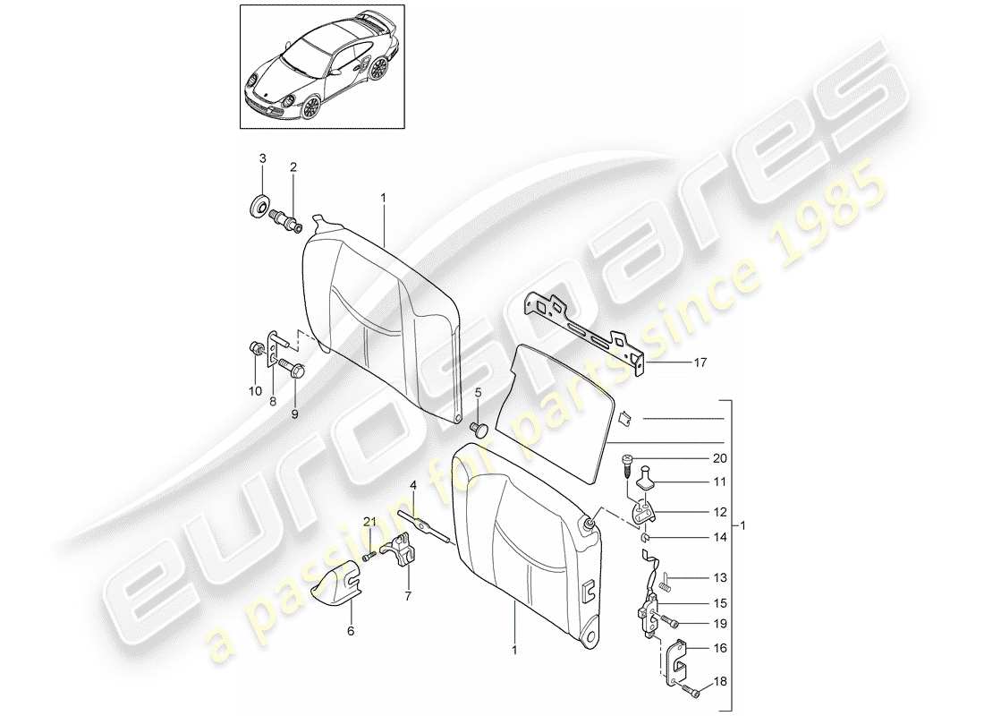 teilediagramm mit der teilenummer 99752201225