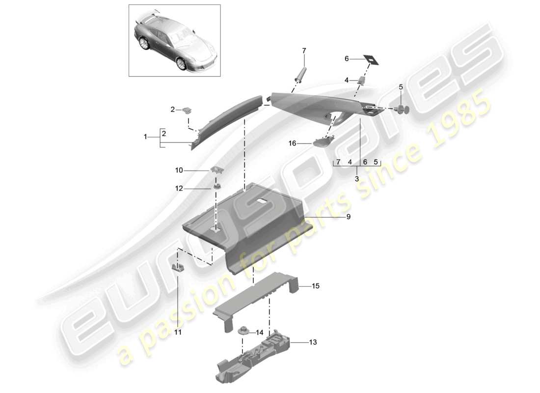 teilediagramm mit der teilenummer 99155103102a75