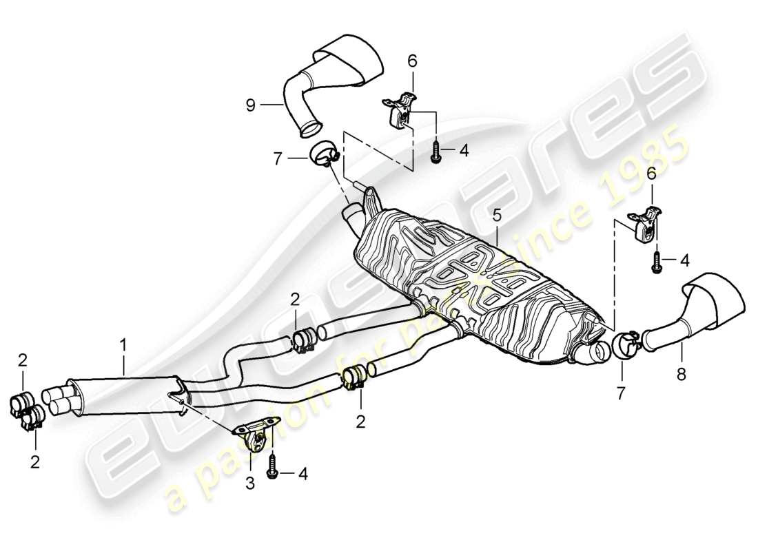 teilediagramm mit der teilenummer 95511109630
