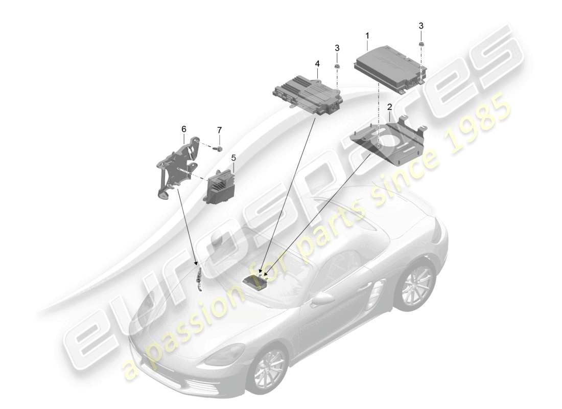 teilediagramm mit der teilenummer 9a764544310