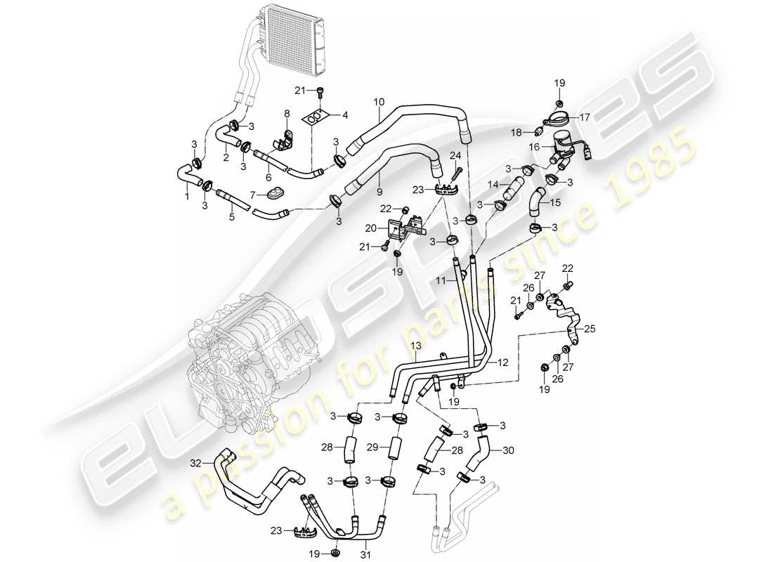 teilediagramm mit der teilenummer 90037701001