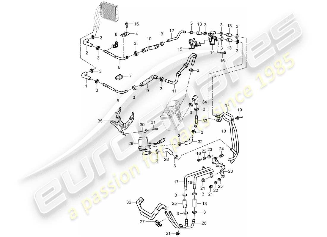 teilediagramm mit der teilenummer 95557292603