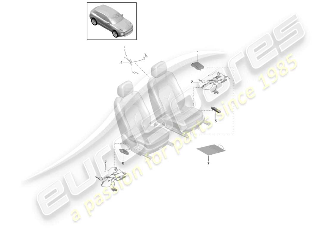 teilediagramm mit der teilenummer 95b971363ef