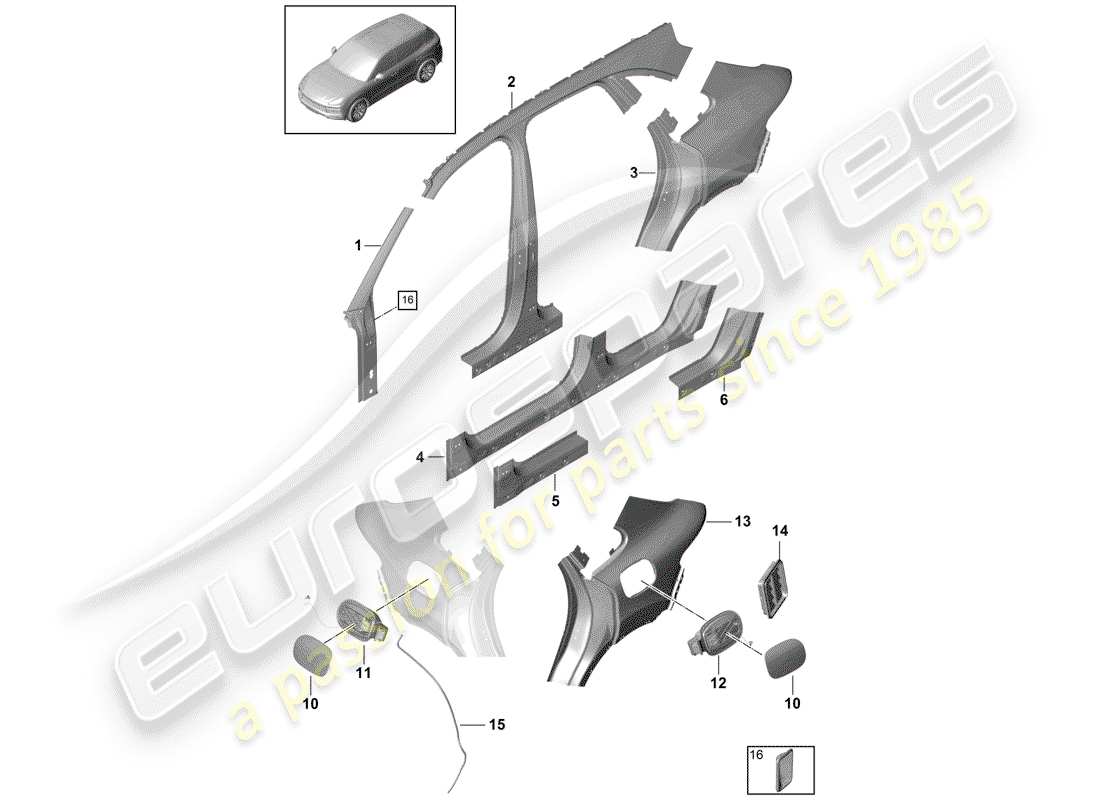 teilediagramm mit der teilenummer 95880953000