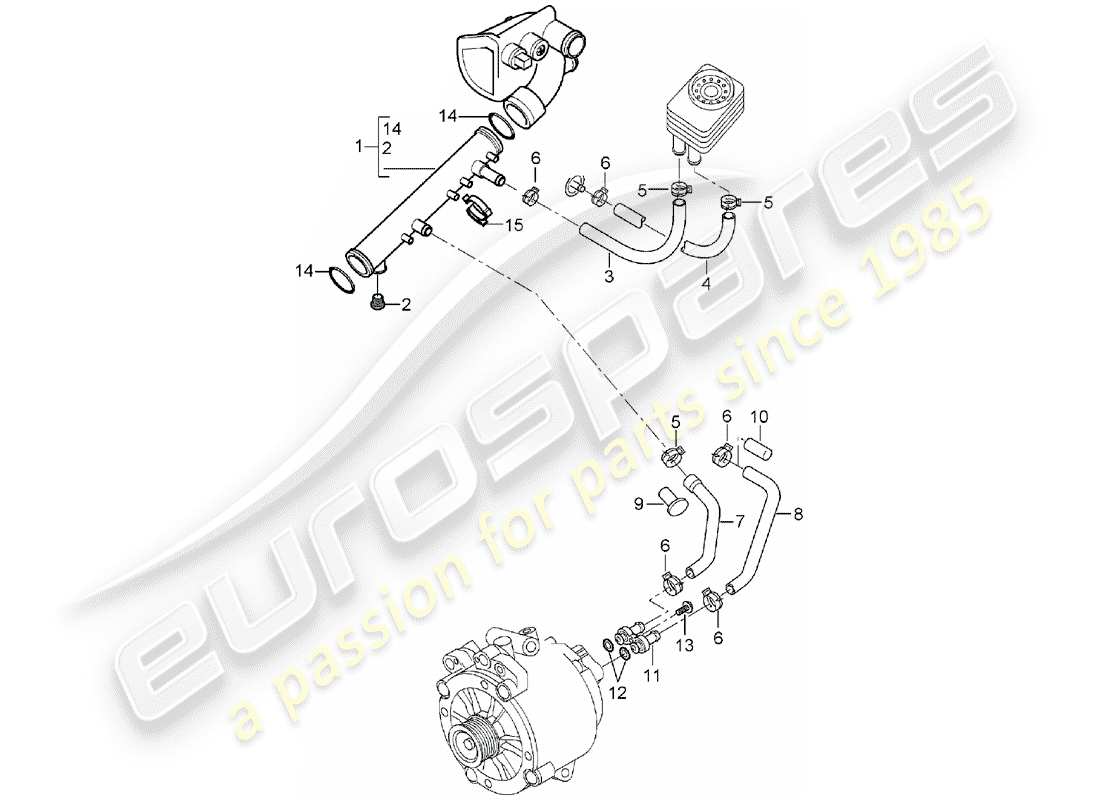 teilediagramm mit der teilenummer 95510605810
