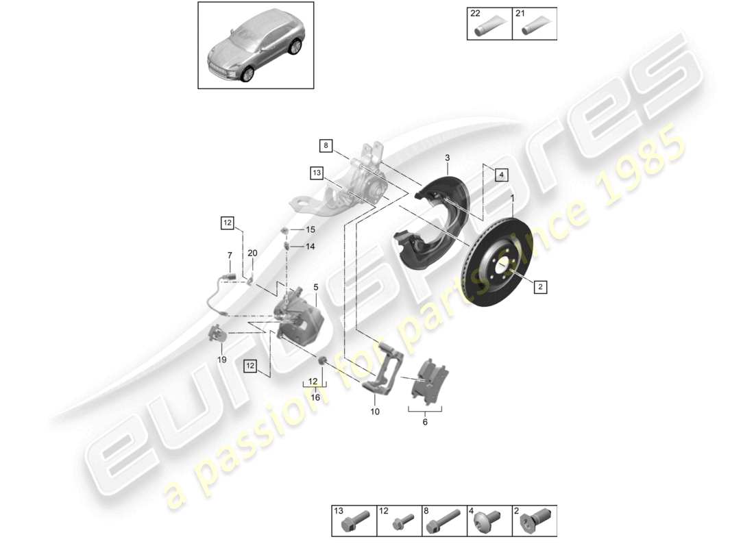 teilediagramm mit der teilenummer 95b615423m