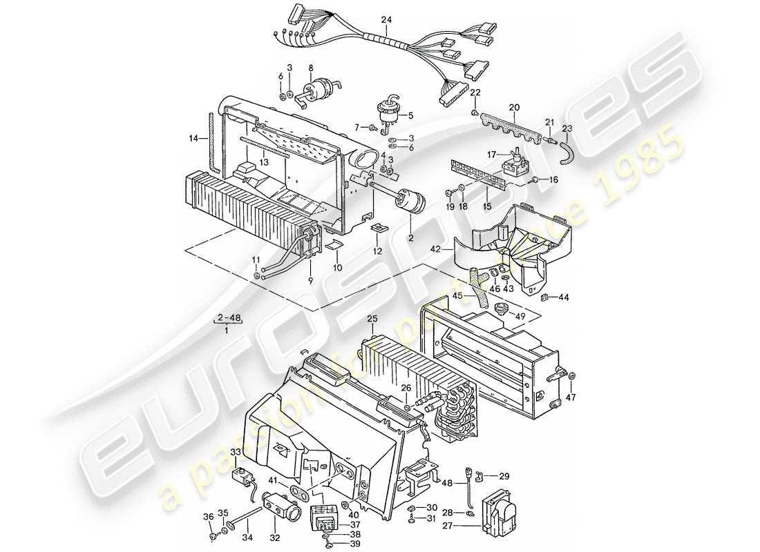 teilediagramm mit der teilenummer 92857303609