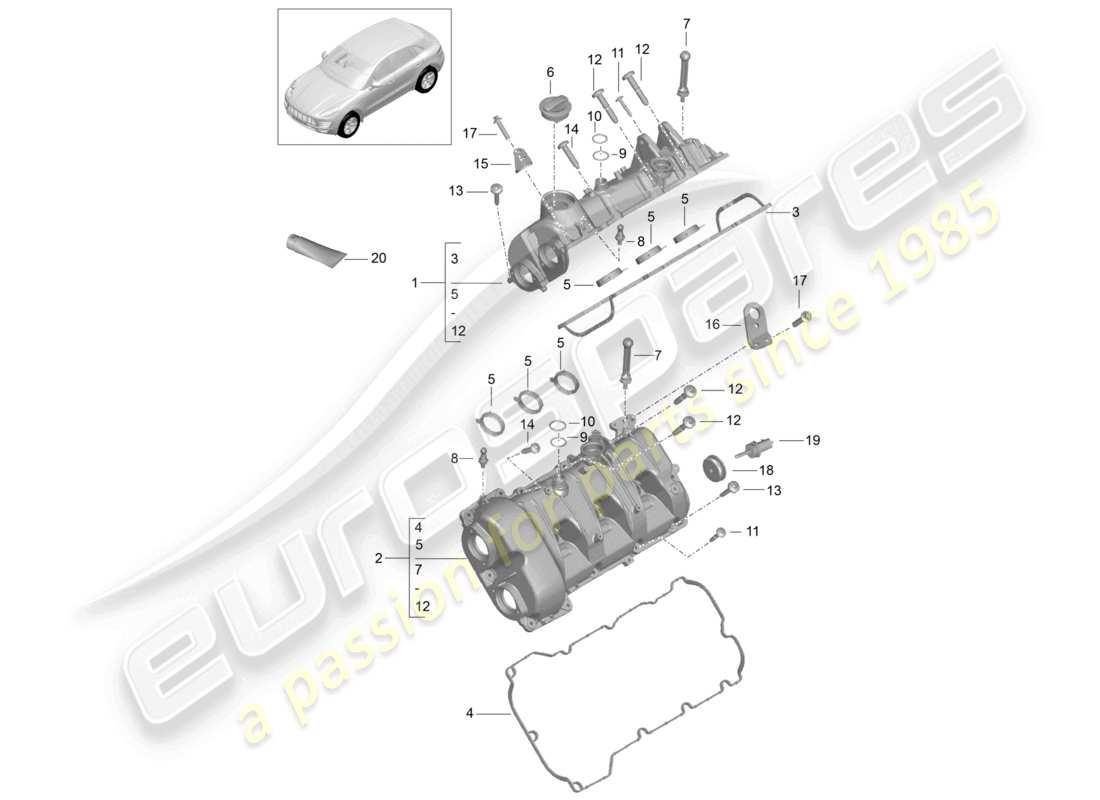 teilediagramm mit der teilenummer 94610513539