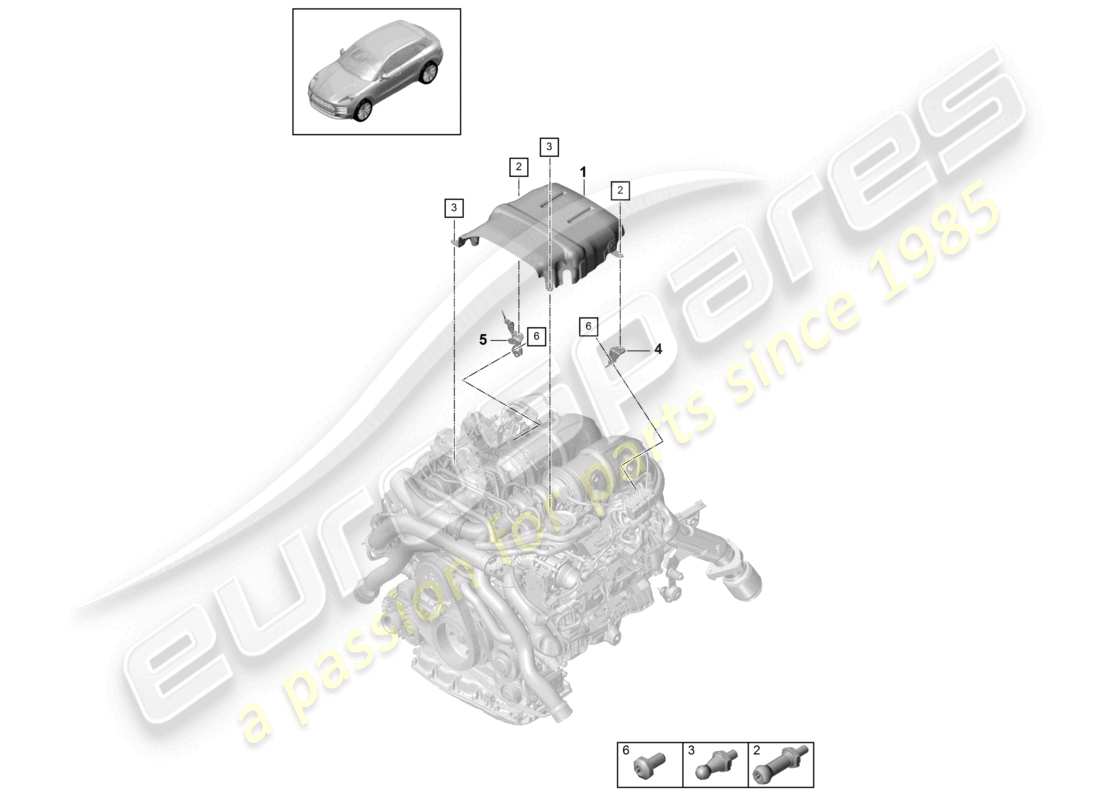 teilediagramm mit der teilenummer 95b119607d
