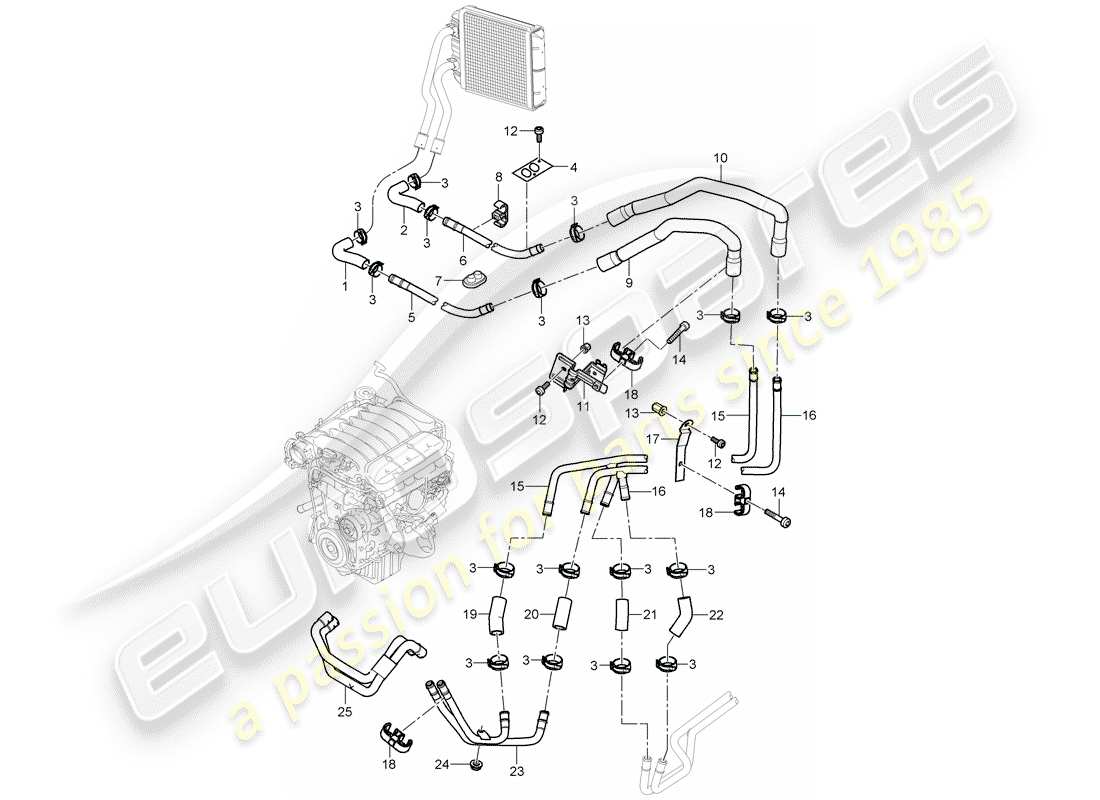 teilediagramm mit der teilenummer 95557240400