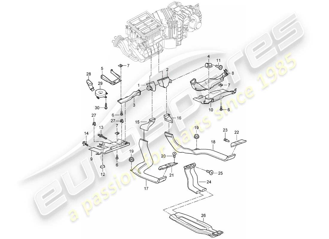 teilediagramm mit der teilenummer 95557381601