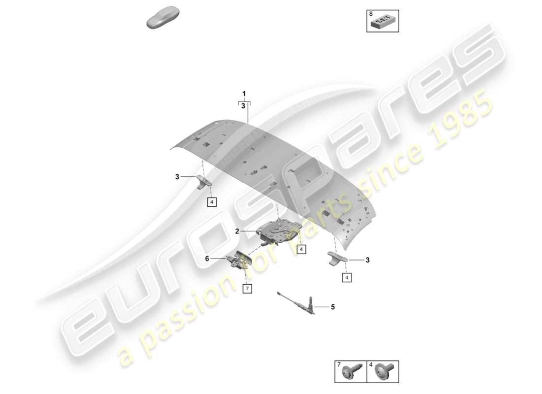 teilediagramm mit der teilenummer 9p1871216a