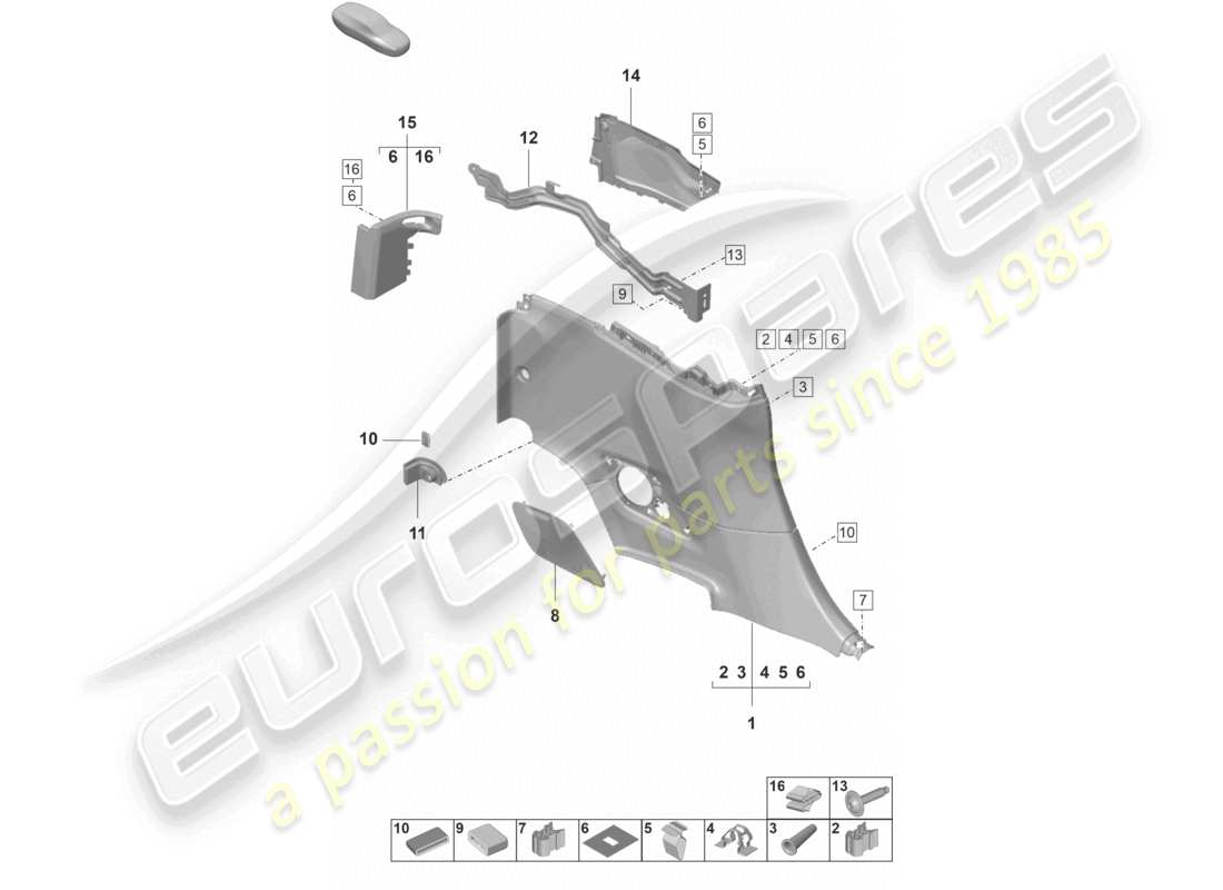 teilediagramm mit der teilenummer 992035830a oi9
