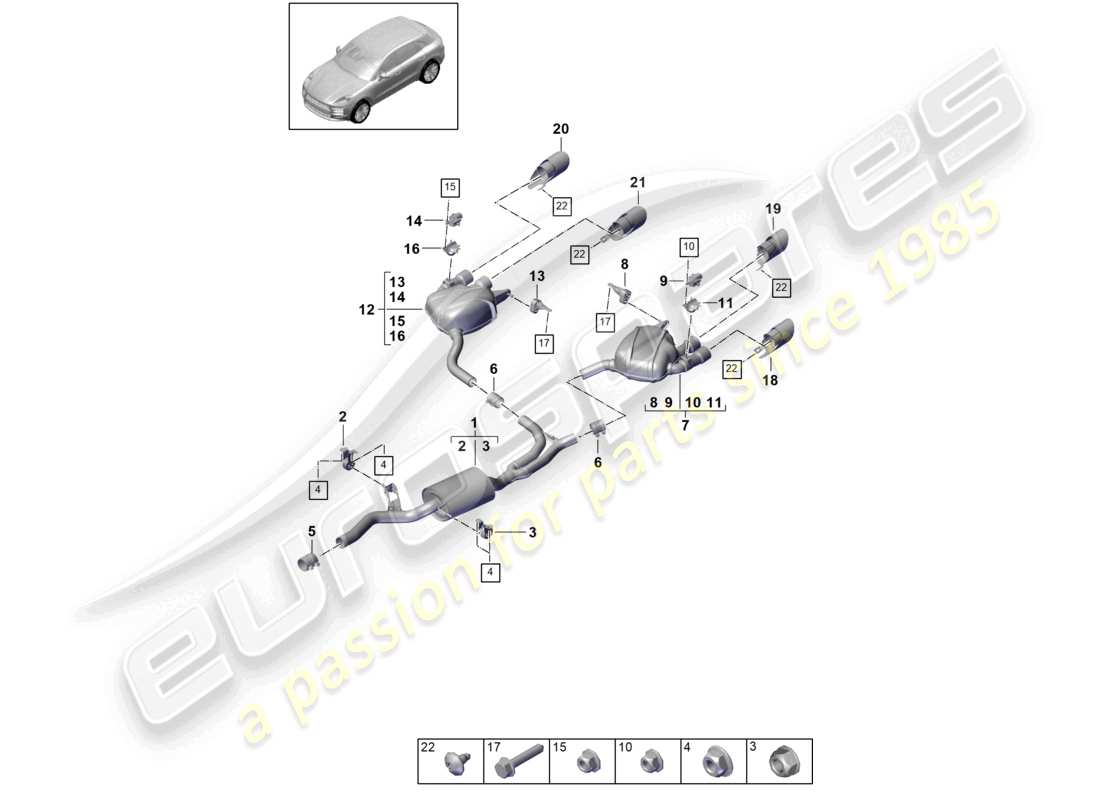teilediagramm mit der teilenummer 95b253600by