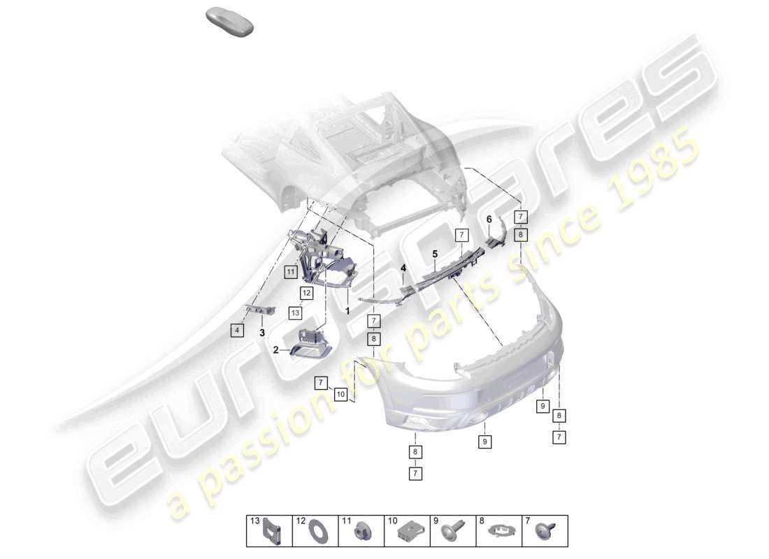 teilediagramm mit der teilenummer 992807864a