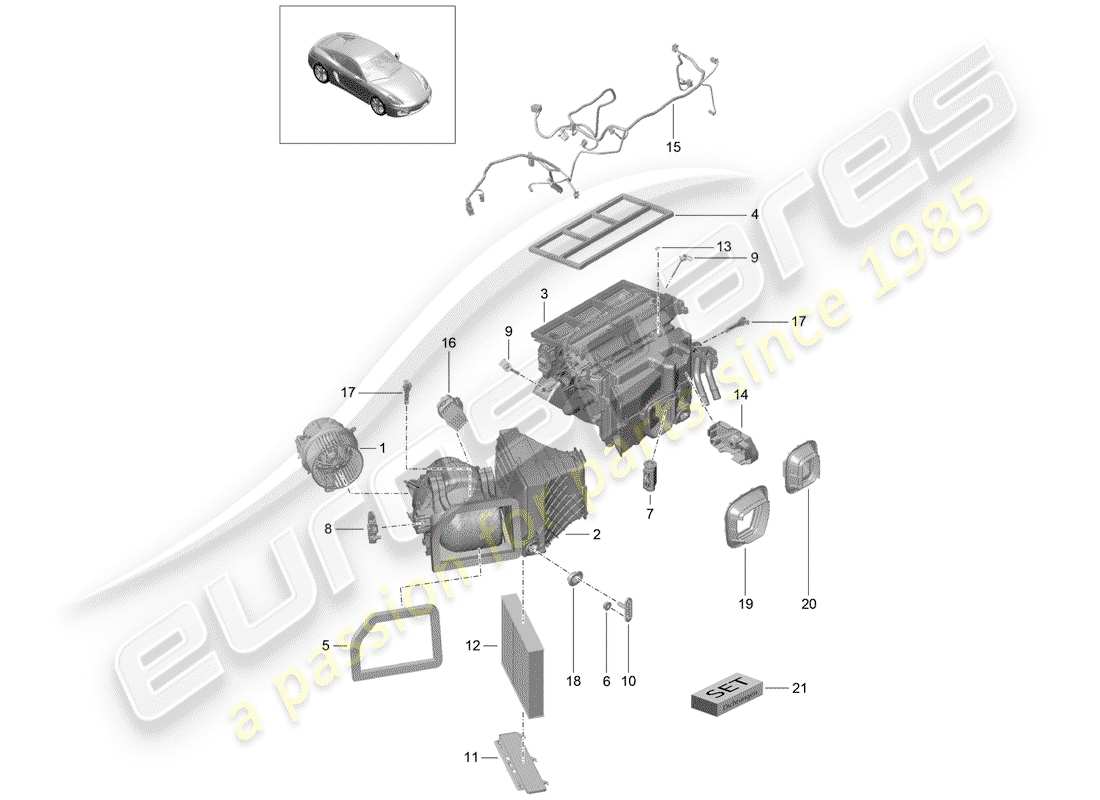 teilediagramm mit der teilenummer 99157391410