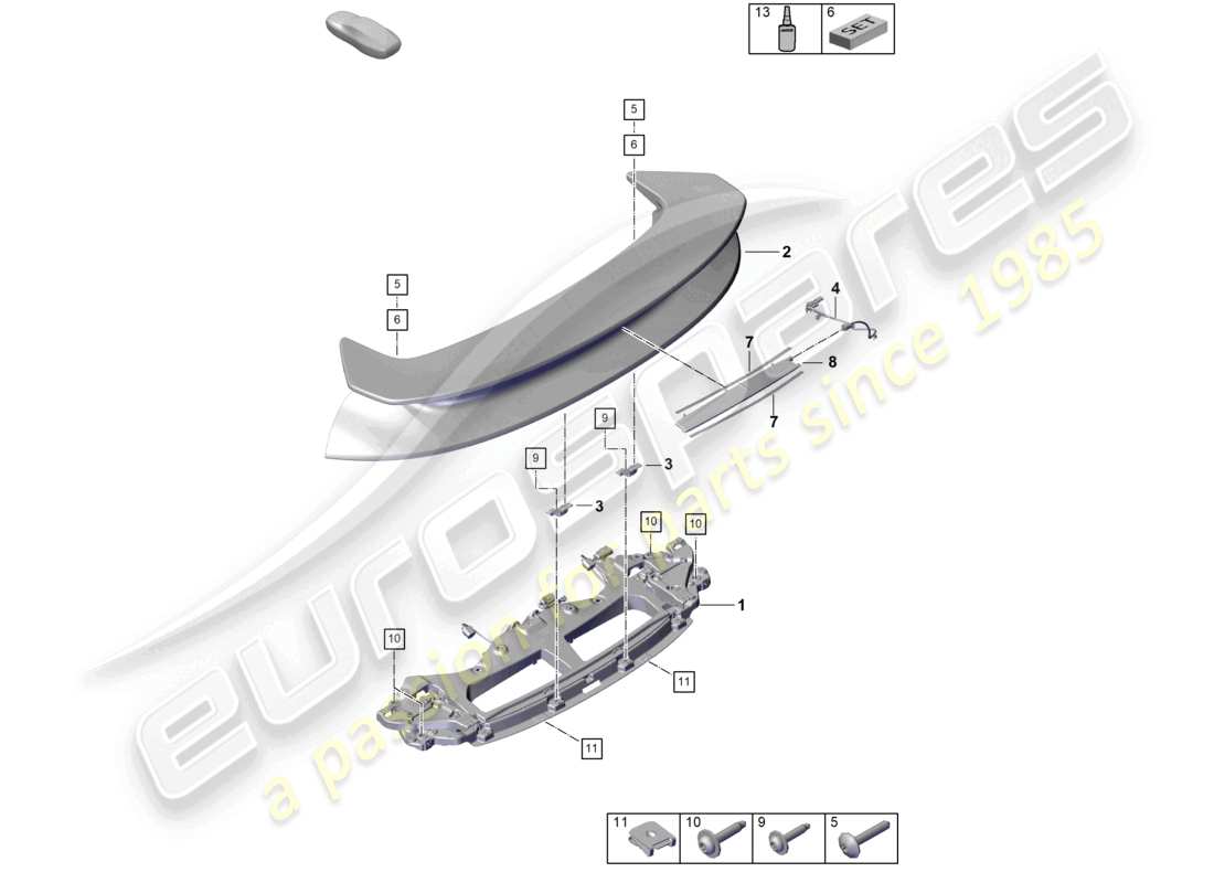 teilediagramm mit der teilenummer 992827604a