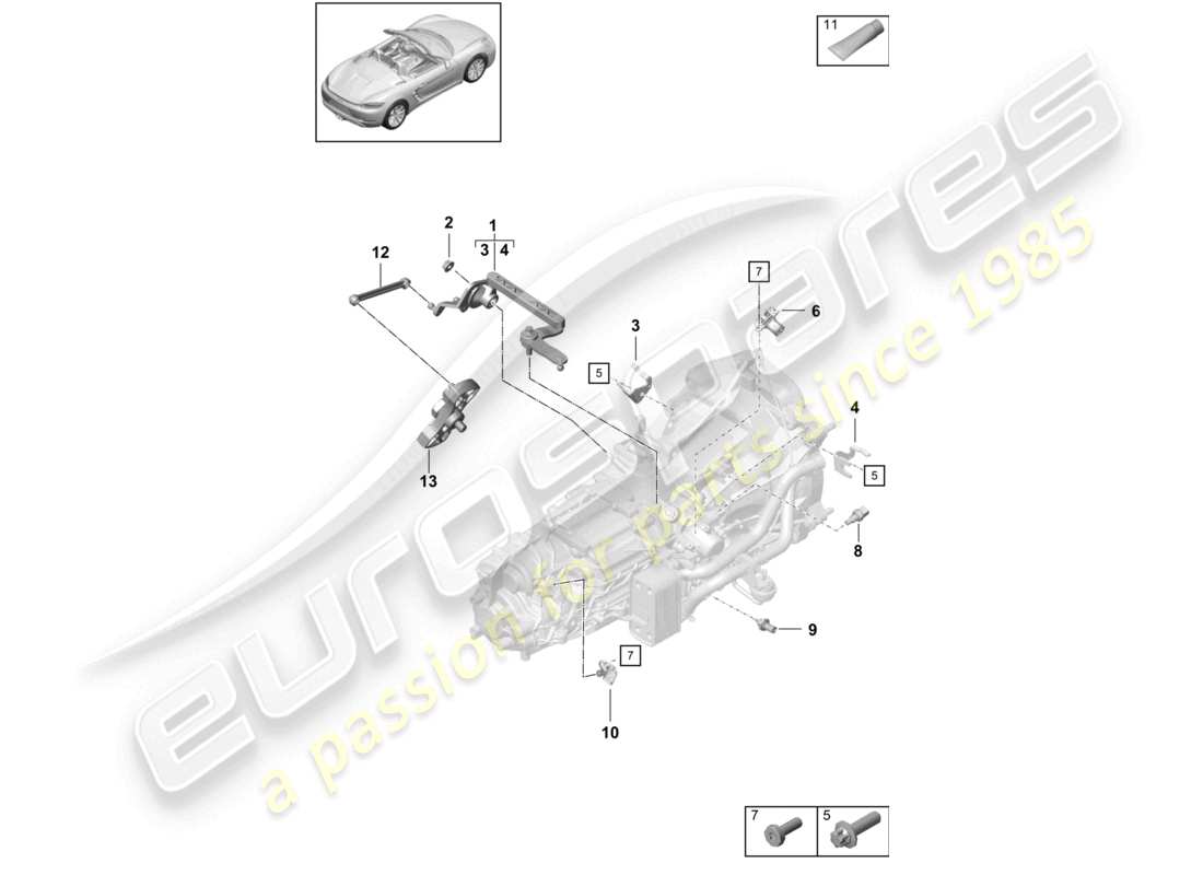 teilediagramm mit der teilenummer 98160680100