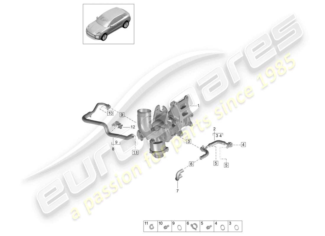 teilediagramm mit der teilenummer 9a7121497