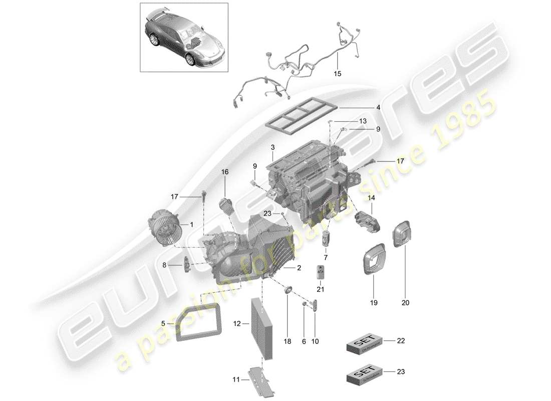 teilediagramm mit der teilenummer 99157391401