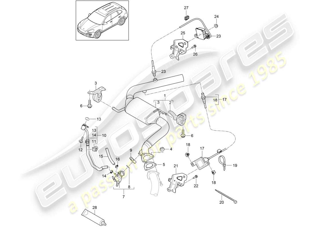 teilediagramm mit der teilenummer 958971804a