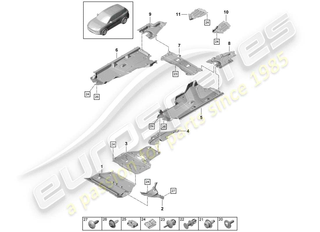 teilediagramm mit der teilenummer 95882521320
