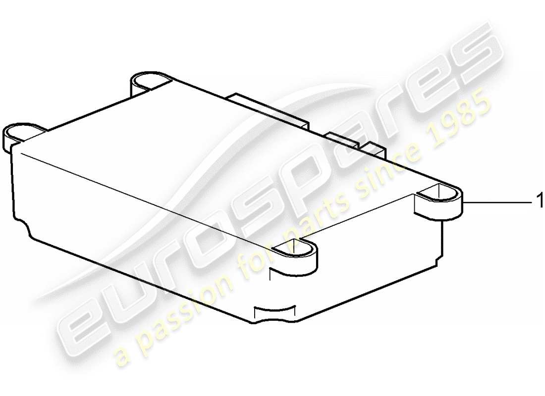 eine teilezeichnung aus dem porsche 1992 (refurbished and exchange catalogue) teilekatalog