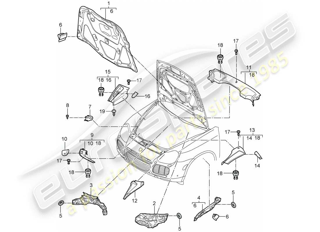 teilediagramm mit der teilenummer 95550409901