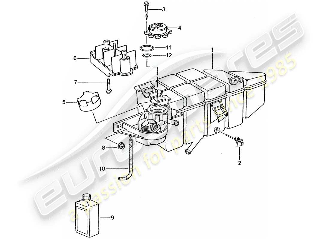 porsche 2003 (996 turbo / gt2) wasserkühlung 4 ersatzteildiagramm