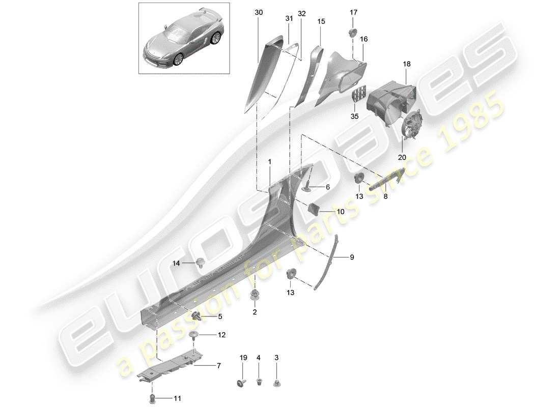 teilediagramm mit der teilenummer 98150456280