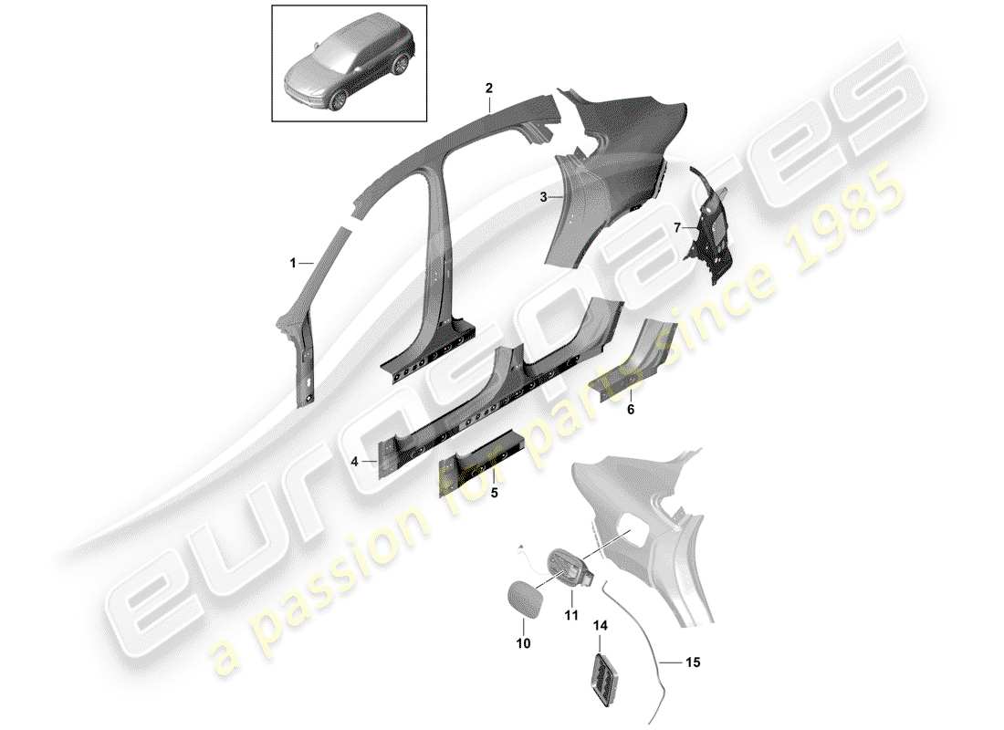 teilediagramm mit der teilenummer 9y0809404 y