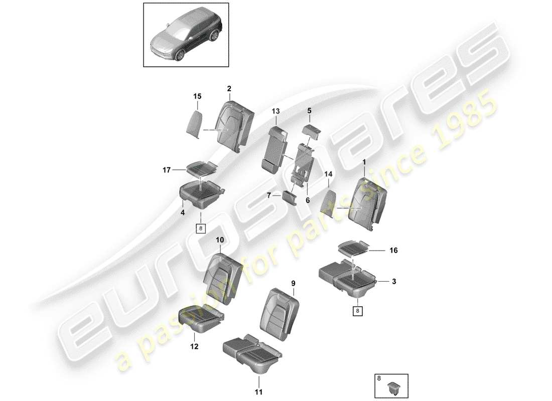 teilediagramm mit der teilenummer 9y0885405r