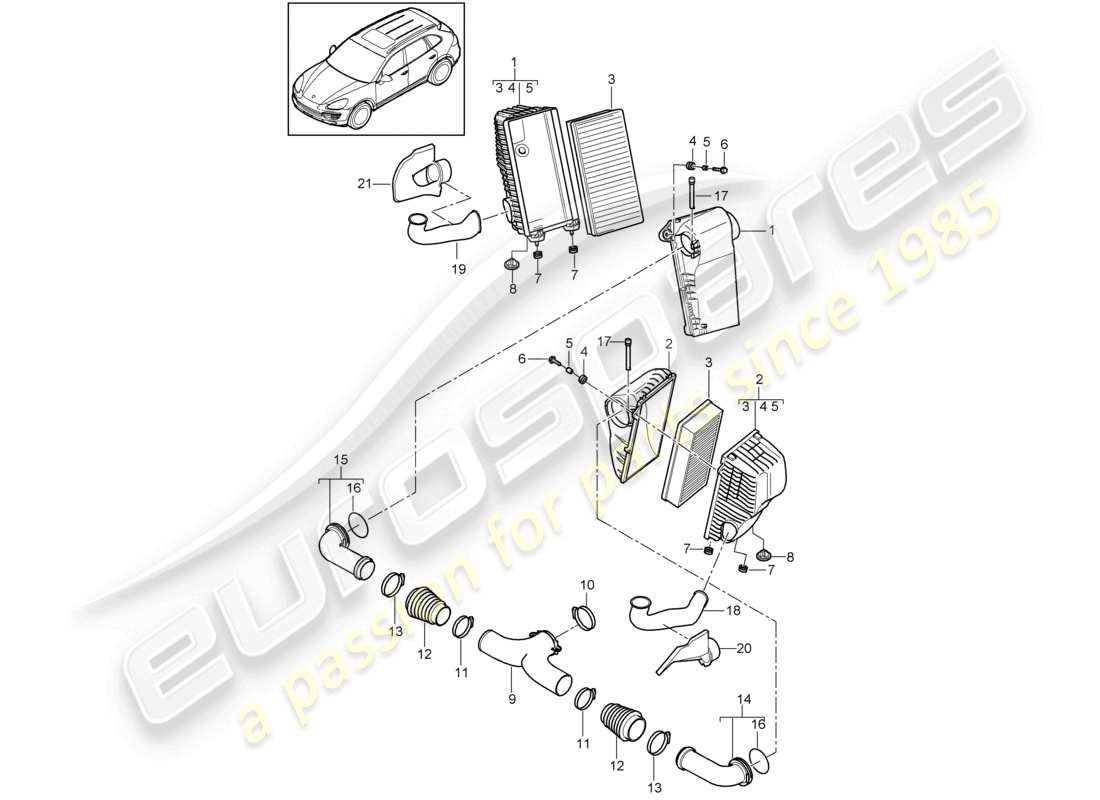 teilediagramm mit der teilenummer 95811011400