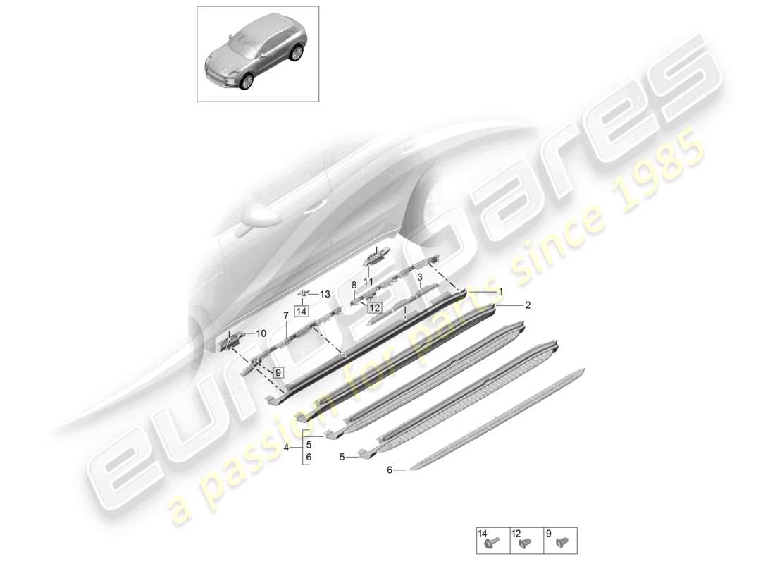 teilediagramm mit der teilenummer 95b802830b 9b9