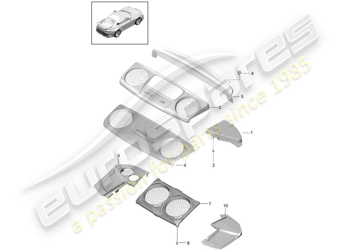 teilediagramm mit der teilenummer 99150458380
