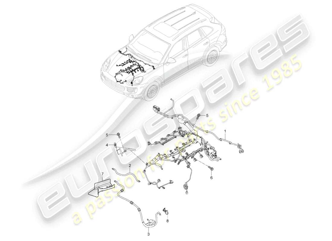 teilediagramm mit der teilenummer 95861212212