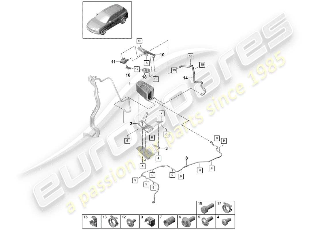 teilediagramm mit der teilenummer pab90627200