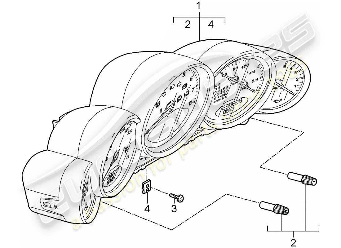 teilediagramm mit der teilenummer 99764198614