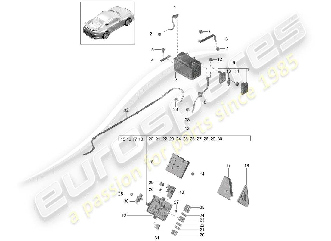 teilediagramm mit der teilenummer 99161035100
