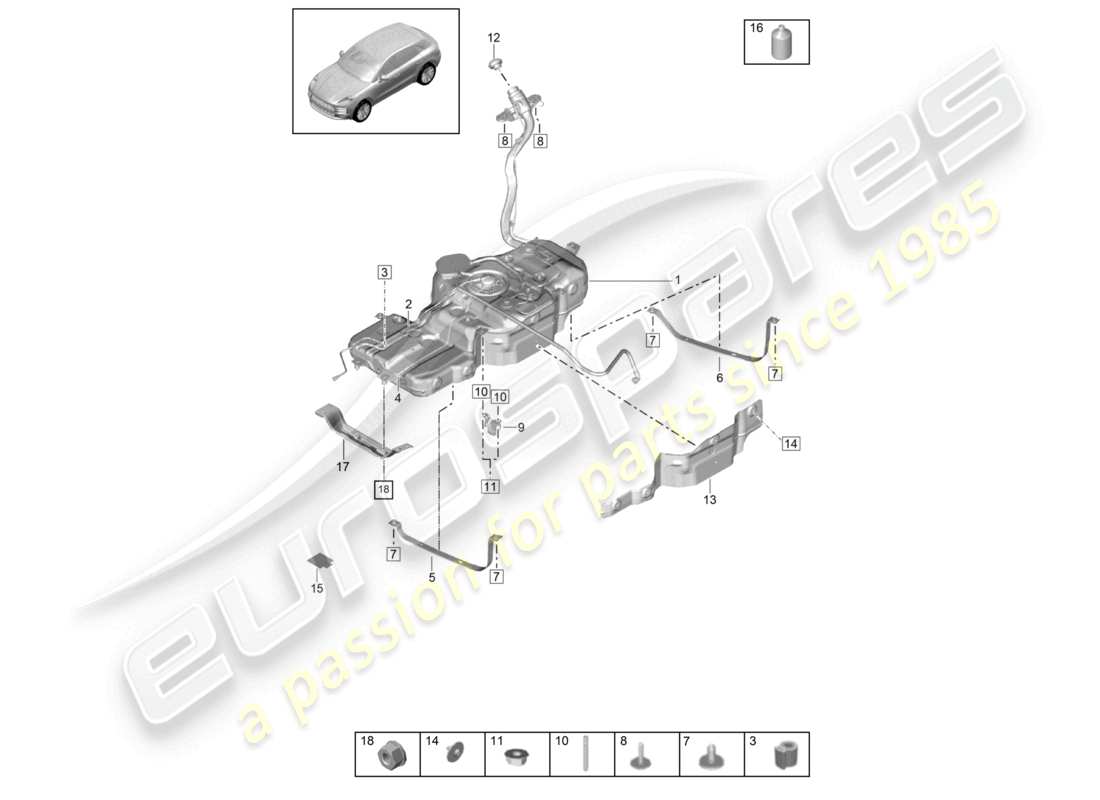 teilediagramm mit der teilenummer 95b201060ad
