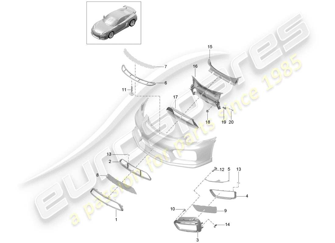 teilediagramm mit der teilenummer 98150556680
